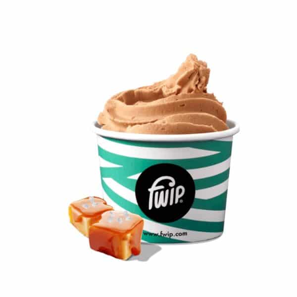 saltet karamel Italiansk Gelato