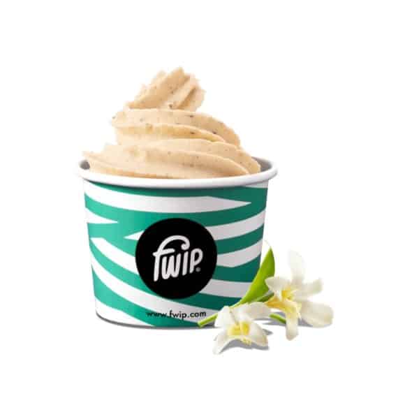 Vaniljesorbet gelato
